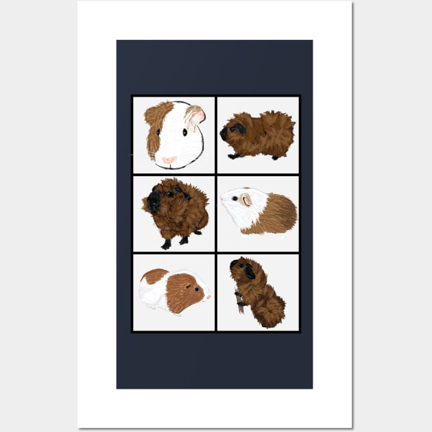 Guinea Pigs! I Wall Art by JDHegemann